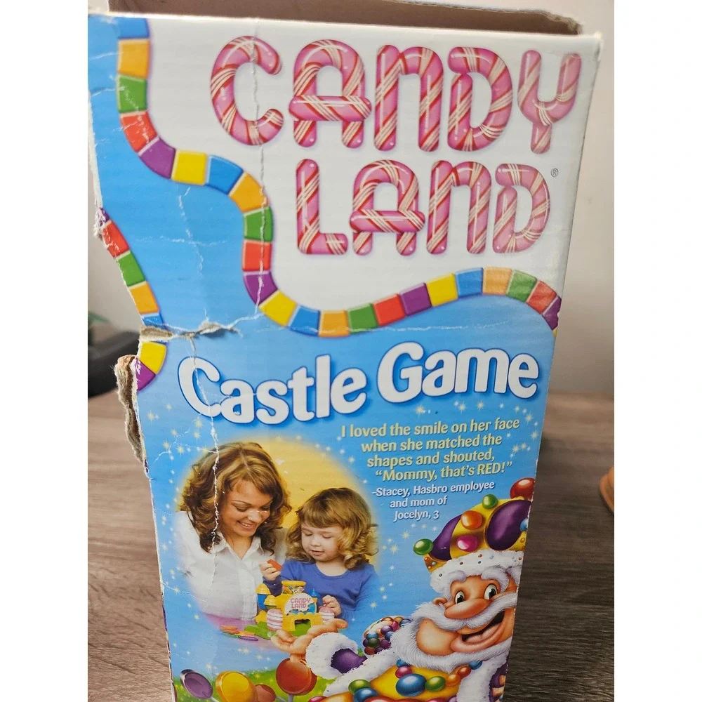 Candyland Castle Game Complete w/ Box Rare 2007 Milton Bradley